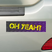 O Ja Bumpersticker (Op auto)
