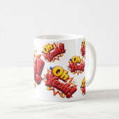 O ja!  koffiemok (Voorkant rechts)