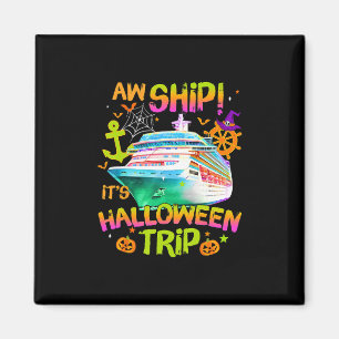 O jee! Het is een Halloween trip Halloween Cruise Magneet