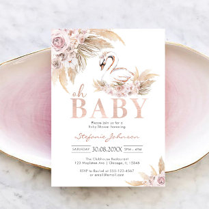 O jongen baby shower uitnodiging