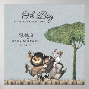 O jongen! Laat de wilde Rumpus beginnen   Baby Sho Poster