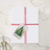 O Kerstboom Cadeaulabel (Met Touw)