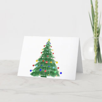 O Kerstboom Feestdagen Kaart