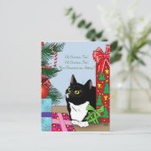 O Kerstboom Feestdagenkaart (Staand voorkant)