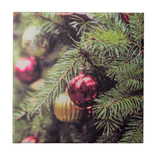 O kerstboom tegeltje