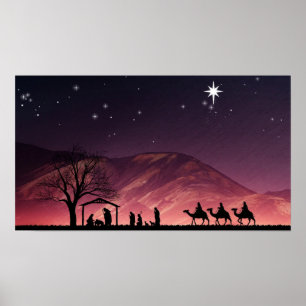 o kleine stad bethlehem poster