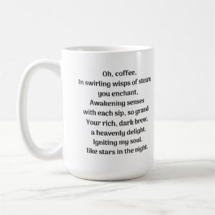 O, koffie, koffiemok