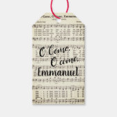 O Komaan, Emmanuel Cadeaulabel (Voorkant)