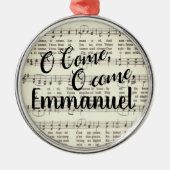 O Komaan, Emmanuel Metal Ornament (Voorkant)