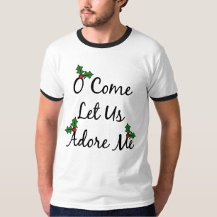 O, laat ons me aankleden met t-shirt