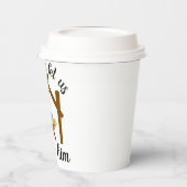 O, laten we hem bewonderen papieren bekers (Links)