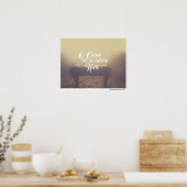 O, laten we hem bewonderen poster (Keuken)