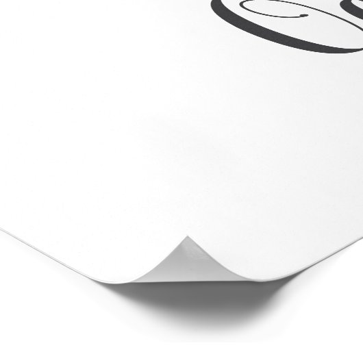 O Lettre Monogram Greenery Nursery Nom Impression  (Coin)