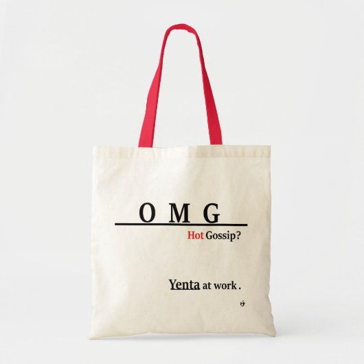 O.M.G. TOTE BAG (Voorkant)