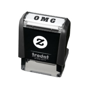 O M G Vet Zelfinktende Stempel