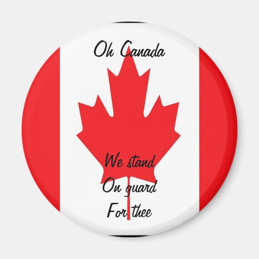 O magnets de Canada (Devant)