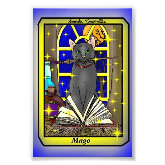 O mago foto afdruk (Voorkant)