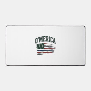 O’Merica Chemise Drapeau en détresse Vintage Desig