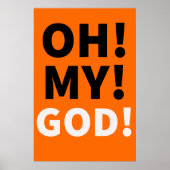 O mijn God 9! Poster (Voorkant)