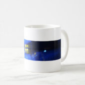 O Monogramme Tasse de broyage typographique (Devant droit)