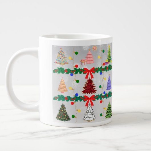 O Mug Arbres de Noël (Gauche)