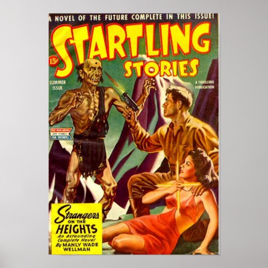 O, nee! Een Zombie! Poster (Voorkant)