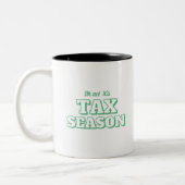 O nee! Het is de Mok van het Belastingseizoen twee (Links)