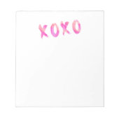 ✘ o ✘ notitieblok (Voorkant)