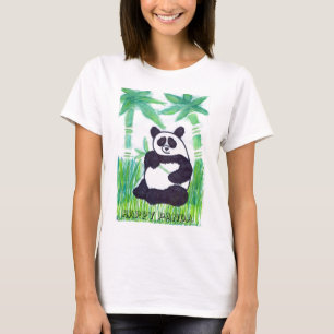 O.O. Happy Panda T-shirt
