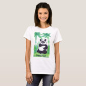O.O. Happy Panda T-shirt Solid (Voorkant volledig)