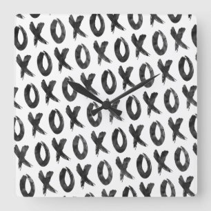 ✘o✘o vierkante klok