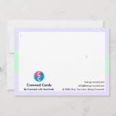 O, Oogarts, Bedankkaart (Achterkant)