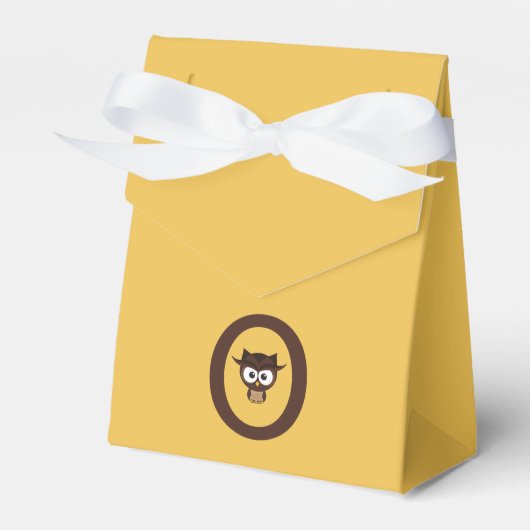 O - Owl Bedankdoosjes (Voorkant Zijde)