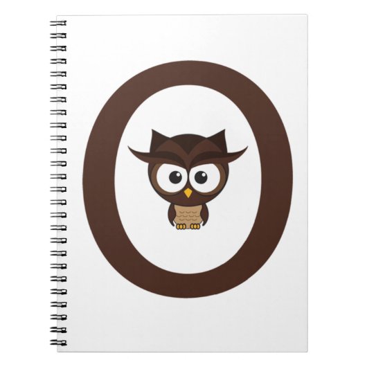 O - Owl Notitieboek (Voorkant)