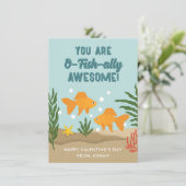 O-Poisson-ialement Incroyable Carte de Saint-Valen (Debout devant)