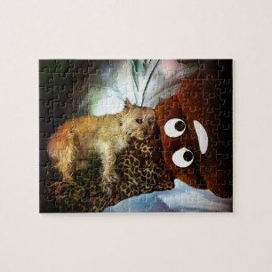 O, Poop. Jigzaag Puzzle Legpuzzel