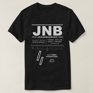 O. R. Tambo International Airport JNB T-shirt