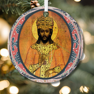 O Rex Gentium Middeleeuwse Christelijke Kunst Jess Metalen Ornament