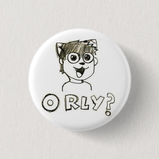 O RLY? Knoop Ronde Button 3,2 Cm