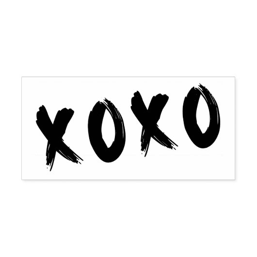 ✘ o ✘ rubberstempel (Afrduk)