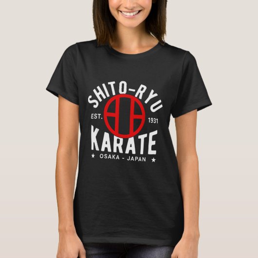 O Ryu Karate Do Martial Arts Japan Tokyo T-shirt (Voorkant)