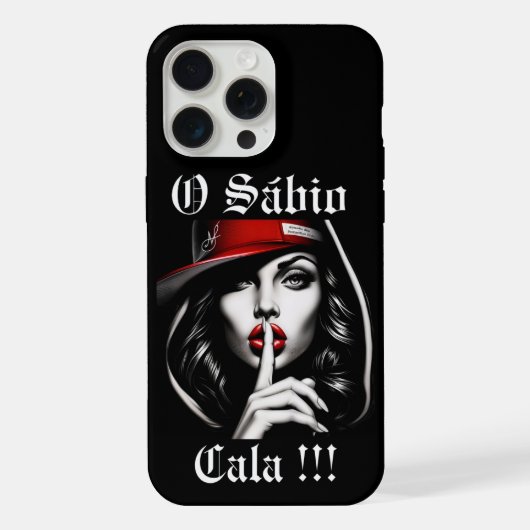 O Sábio Cala Case Iphone 15 Pro Max iPhone Hoesje (Achterkant)