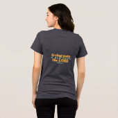 O Sing Unto the LORD Choir Chorus  Tri-Blend Shirt (Achterkant volledig)
