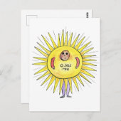 O sole mio briefkaart (Voorkant / Achterkant)