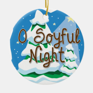 O Soyful Night Keramisch Ornament
