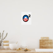 O Squared Obama's tweede termijn Poster (Keuken)