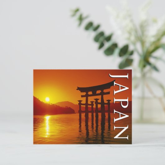 O-Torii Gate, Itsukushima Shrine | Gefeliciteerd Briefkaart (Staand voorkant)