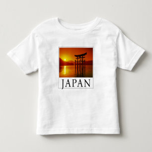 O-Torii-poort, Itsukushima-schrijn Miyajima, Jap Kinder Shirts