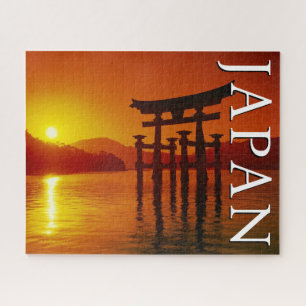 O-Torii-poort, Itsukushima-schrijn Miyajima, Jap Legpuzzel