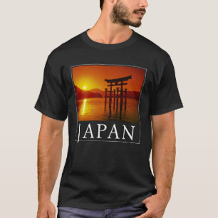 O-Torii-poort, Itsukushima-schrijn Miyajima, Jap T-shirt